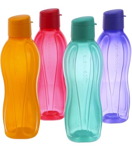 Amazon｜Tupperware Aquasafe 500mlボトル 6個｜水筒・マグボトル