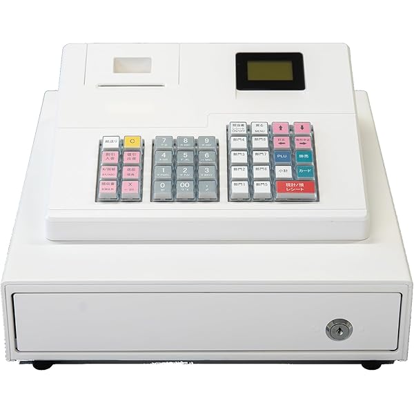 Amazon.co.jp: シャープ 電子レジスター 8部門 XE-A147-W ホワイト系
