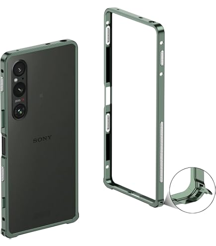Amazon.co.jp: Xperia 1 VI用バンパー アルミ 放熱 SO-51E用ケース