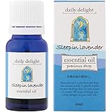 daily delight(デイリーディライト) デイリーディライト ブレンドエッセンシャルオイル スリープインラベンダー 10ml(天然100% ブレンド精油 アロマ 穏やかな甘みのあるハーブ調の香り) 10ミリリットル (x 1)