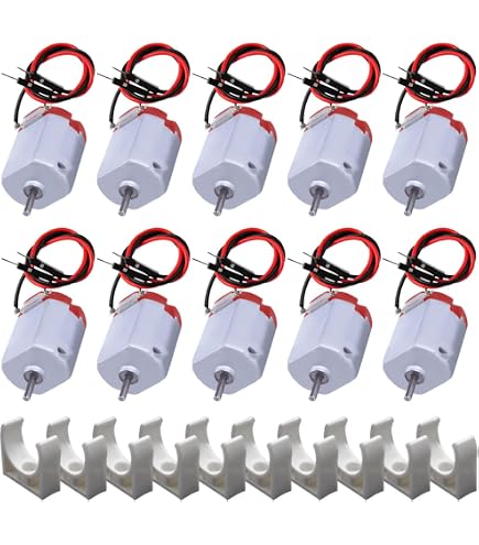 3-Pack 280 Mini Vibration Motor – DC 1.5V-6V, 5200 RPM, For Electric Toys, RC Vehicles, Massagers, Game Controllers