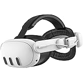 KIWI Design Quest 3 Battery Headstrap 6400mAh Ergonomic Soft Cushion Compatible Accessories for MetaQuest 3