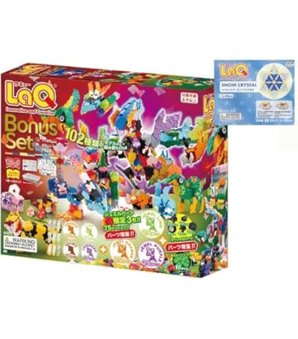 Amazon.co.jp: Yoshiritsu LaQ ボーナスセット 2025(1180pcs+SP115pcs