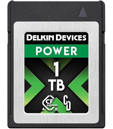 Amazon | Delkin Devices 2TB Power CFexpressTM Type B G4 メモリー