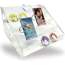 東ディバ アクリルスタンド5点セット Amazon｜アクリル本舗 缶バッジ ディスプレイスタンド 棚 収納