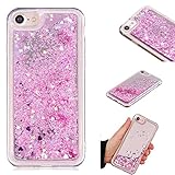 iPhone7 ケース[鏡、化粧用、化粧直し、いつでも、どこでも、化粧]まねる鏡面 iPhone7 ケース シリコン かわいい 美しい 人気 きらきら 流れる愛 魅力シャイン iPhone7 ケース 