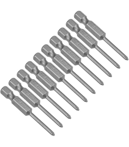 Uxcell Phillips Bits Set – 3 Stück, PH000, 28 Mm Länge, 5/32 Zoll Sechskantschaft