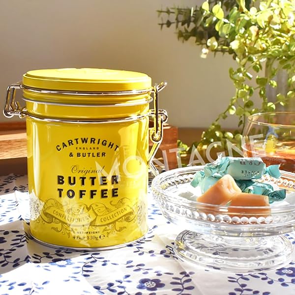 Amazon.co.jp: カートライトアンドバトラー ファッジ トフィー 缶入り