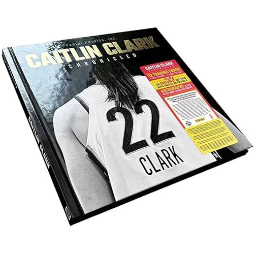 2025 Panini Caitlin Clark Chronicled Trading Card Collection and Keepsake (Look for The Exclusive Red Holo and Red Cracked Ic