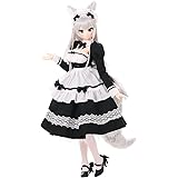 アゾンインターナショナル Iris Collect レイラ もふもふカフェへようこそ いつものオオカミメイドver. 1/3スケール ソフビヘッド製 フィギュア コレクター・ スケールドール