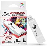 Brook Wingman FGC Fighting Stick Converter ウィングマンFGC ファイティングスティック コンバーター PS5/PS4ゲーム機/PC(X-Input)/Macに対応 有線アーケードコントローラー用【公式正規品