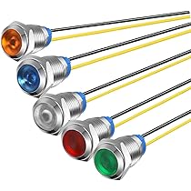 Amazon.co.jp: KILIGEN 5個 10mm 3V-4.5V-5V-6V-7.5V-9VDC LED