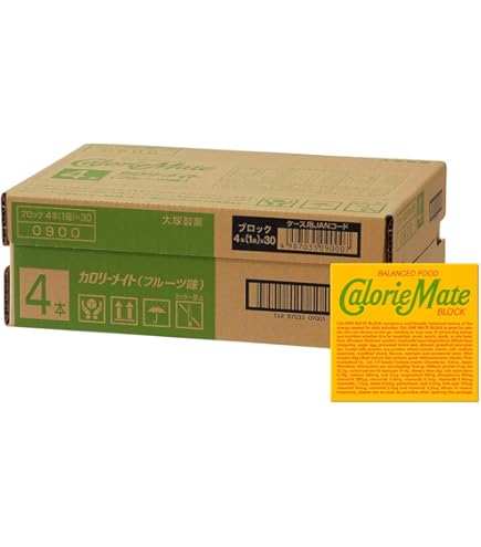 Amazon.co.jp: カロリーメイト 大塚製薬 カロリーメイト ブロック