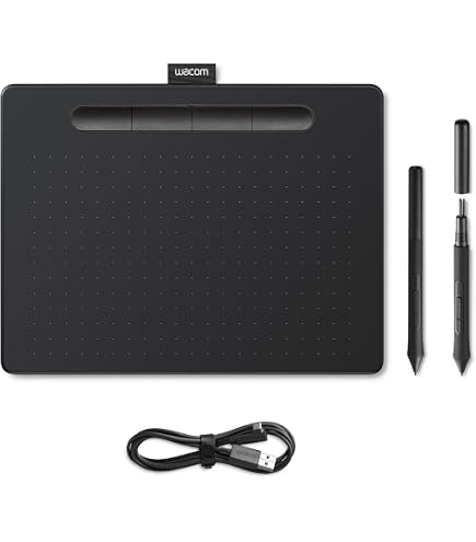 Wacom Intuos Pro Medium TPTK670K0C Pen Tablet, Pen Tab, Pro Board