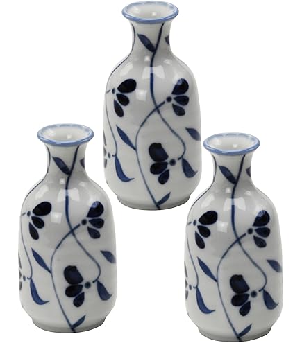 Amazon｜白磁二本線1.5号徳利 | 徳利 [ 5.6×17.2㎝(280㏄) ]｜徳利