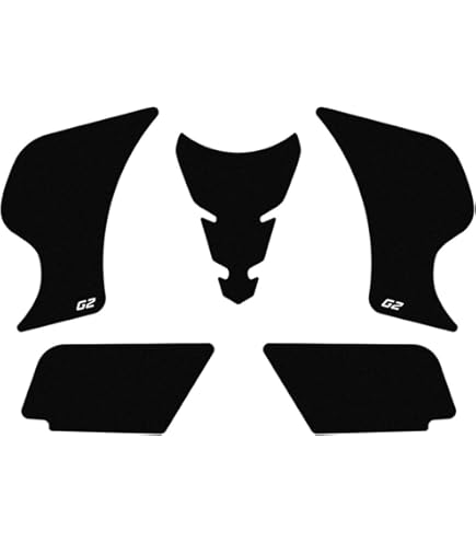 Amazon | バイク サイド ニーグリップパッド タンクパッド 保護