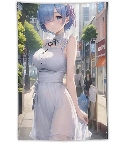 Amazon.co.jp: Re：ゼロから始める異世界生活 レム タペストリー 人気