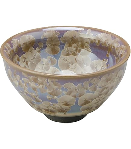 Amazon.co.jp: 京焼 清水焼 陶あん窯 ぐい呑 花結晶 黄 kta827-05