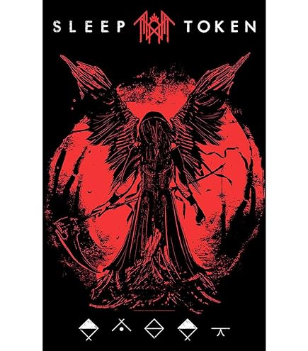 Amazon.co.jp: Sleep Token Hypnosis Logo テキスタイル旗