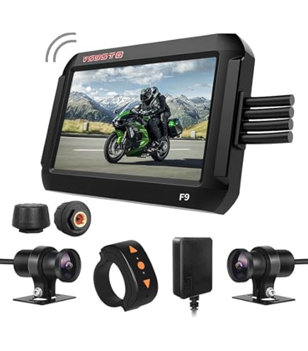 Amazon | THANKO 衝撃感知&完全防水！バイク用前後ドライブレコーダー