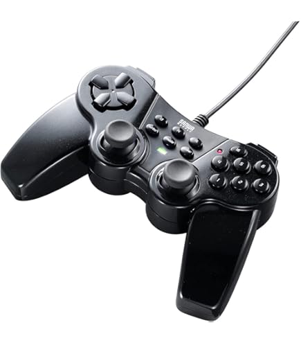 Amazon.co.jp: BUFFALO USBゲームパッド 16ボタン 連射・振動・マクロ