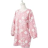 レップ 三角巾 Pink サイズ/着丈:約80cm、ヨコ:約56cm、袖丈:約25cm、裾幅:約55cm 割烹着 フィオナ レディース