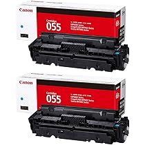 Canon 055トナーカートリッジ 2個セット Amazon | CANON 純正品 トナーカートリッジ055 シアン CRG-055CYN 2本