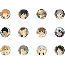 Amazon.co.jp: ハイキュー!! トレーディングホログラム缶バッジ