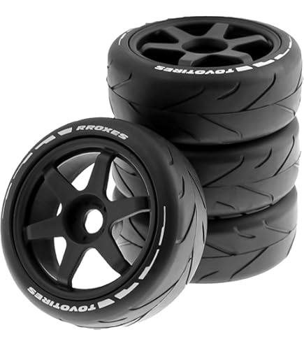 Amazon | HPI Savage X 4.6 4 gt2タイヤ&ブラッククロームホイール17