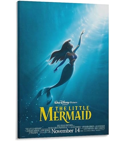 Amazon.co.jp: 映画ポスター リトルマーメイド The Little Mermaid