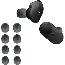 Amazon | kwmobile 8x イヤーチップ Sony WF-1000XM3 / WF-SP900 / WF