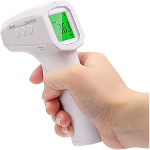 【速やかに出荷します 】体温 測定計 非接触型 極薄 持ちやすい 最新ナノチップ 1秒測定 モニタ型 オシャレ【実名注文】