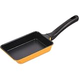パール金属 玉子焼き器 イエロー 9×14cm ミニ ブルーダイヤモンドコート イージークック HB-4505