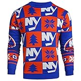 NHLニューヨークIslandersユニセックスPatches UGLYクルーネックセーター – メンズLarge