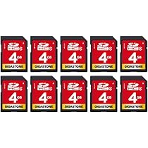 Amazon | 【5年保証】GIGASTONE 4GB SDカード 5個セット SDHC UHS-I C4