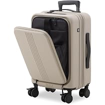 [MAIMO] キャリーケース SSサイズ 機内持ち込み ベージュ Amazon | [MAIMO] スーツケース Sサイズ 機内持ち込み フロント