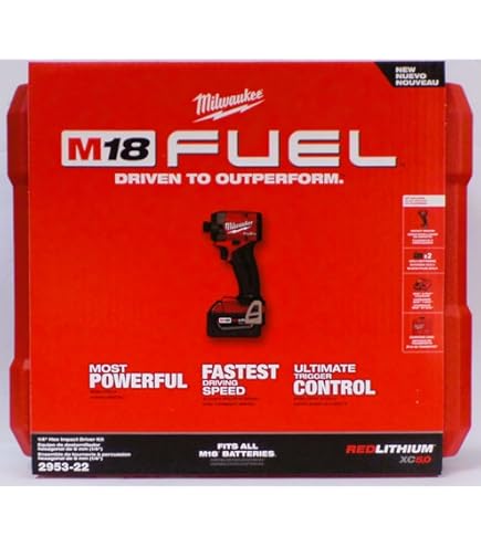 Amazon | Milwaukee 2667-20 M18 2-Speed 1/4インチ ライトアングル