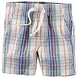 カーターズ Carter's ショートパンツ ひも付き 綿ポプリン100% Pull-On Poplin Shorts 18M (78-83cm) [並行輸入品]