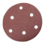 クラシップ ダブルアクション コスパ抜群 100枚 セット マジック ペーパー サンダー用 研磨 やすり 125mm 6穴 (粒度120#)