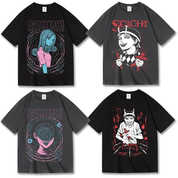 【伊藤潤二】ギャロン ロングスリーブTシャツ(XXLサイズ) 伊藤潤二/ギャロン ロングスリーブTシャツ/ブラック｜墓場の画廊