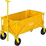 コールマン(Coleman) キャリーカート アウトドアワゴン 耐荷重約100kg ストッパー付 コンパクト収納