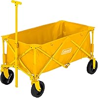 コールマン(Coleman) キャリーカート アウトドアワゴン 耐荷重約100kg ストッパー付 コンパクト収納