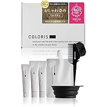 Amazon | COLORIS 白髪染め ヘアカラー 【医薬部外品/サロン専売/低