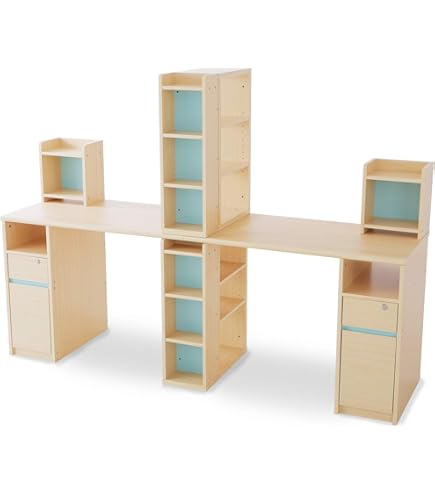 Amazon.co.jp: カリモク 学習机/ デスクセット 幅100cm ピュアオーク色