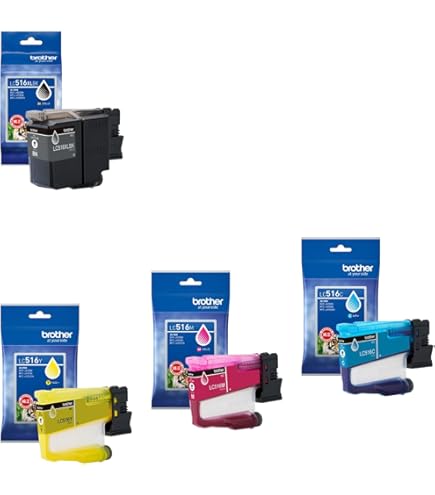 Amazon.co.jp: 【純正品 4色セット】 ブラザー 大容量 インク