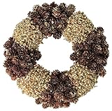 大橋新治商店 木の実のリース Natural Wreath リース 30cm ブラウン 28-031