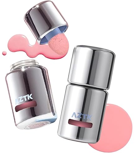 AZTK リキッドチーク ブラッシュムース クリームチーク スポンジブラシ