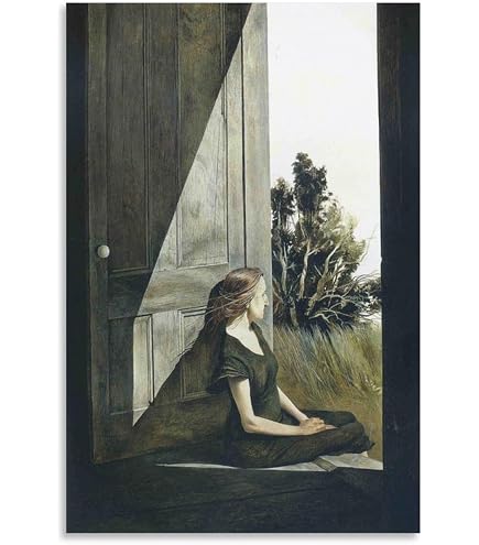 Amazon.co.jp: Gnvkd Ecbxz Andrew Wyeth ポスター キャンプファイヤー
