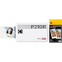 KODAK Mini 2 レトロ 4PASS スマホプリンター ホワイト