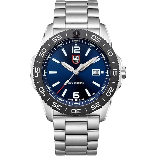 LUMINOX ネイビーシールズNo3165カラーマークSS/200mダイバー Amazon.co.jp: Luminox メンズ ネイビーシール パシフィック